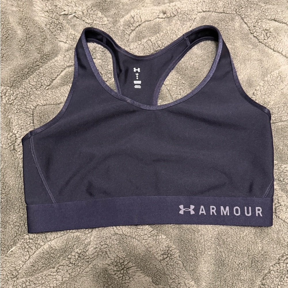 Under Armour Black Racerback Sports Bra